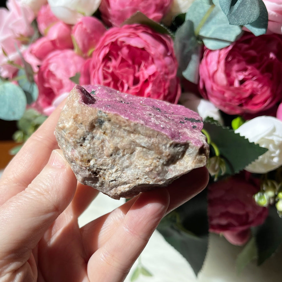 Large Natural Cobalto Calcite Crystal