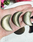 Gold Sheen Obsidian Moons