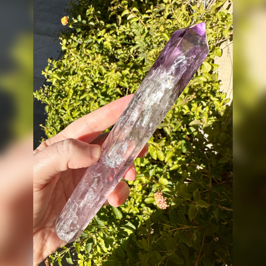 Amethyst Phantom Crystal Wand