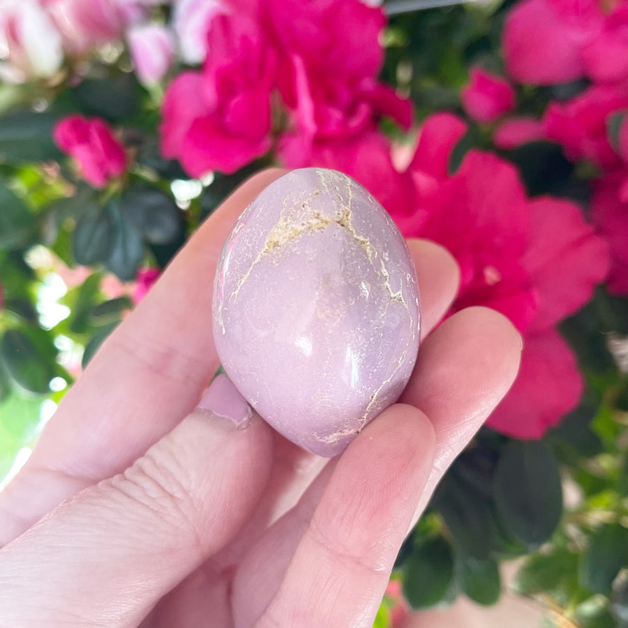 Rare Pink Phosphosiderite Crystal Heart