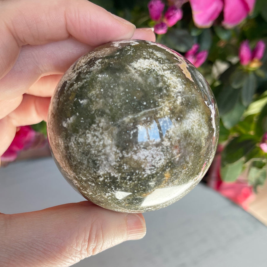 Jasper Crystal Sphere