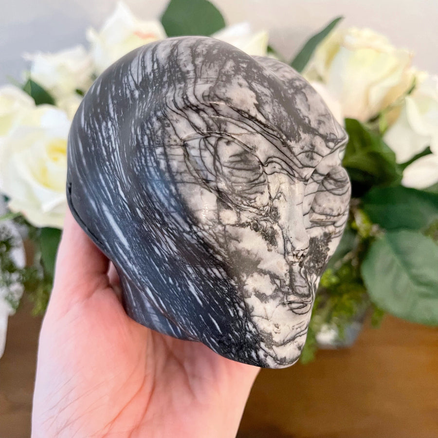 Picasso Jasper Starbeing Crystal Skull