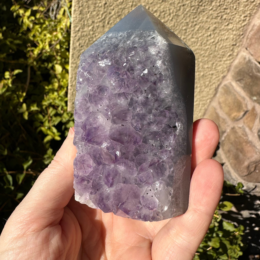 Amethyst Geode Tower