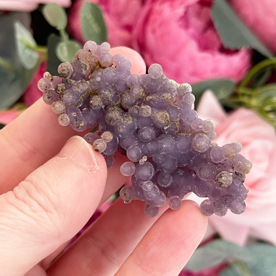 Grape Agate Cluster