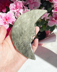 Large Gold Sheen Obsidian Moon