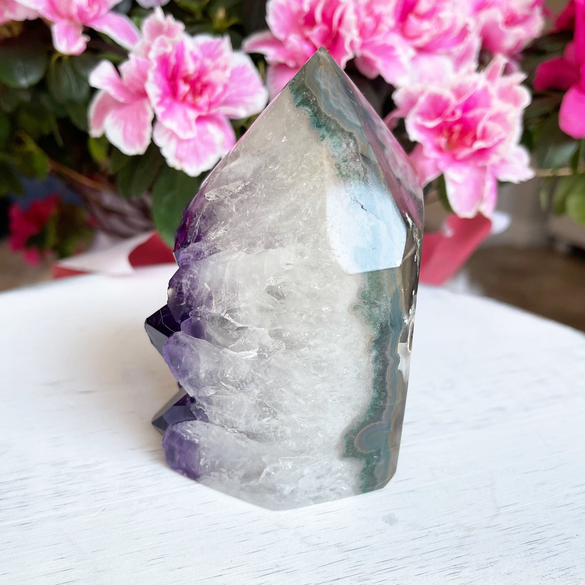 Amethyst Geode Tower