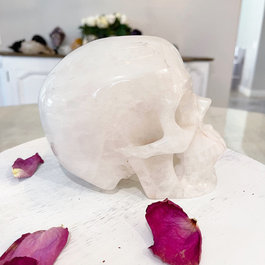 Huge Quartz Crystal Skull
