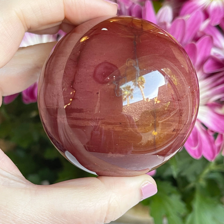Mookaite Jasper Crystal Sphere