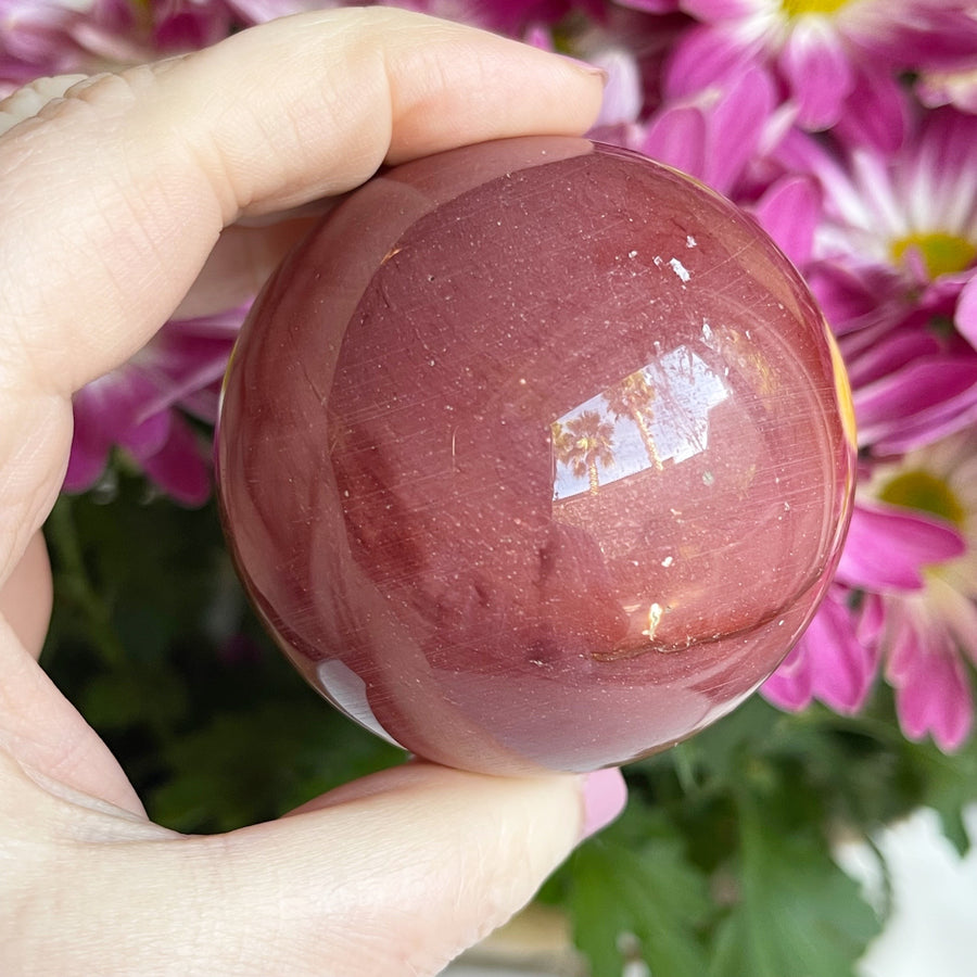 Mookaite Jasper Crystal Sphere