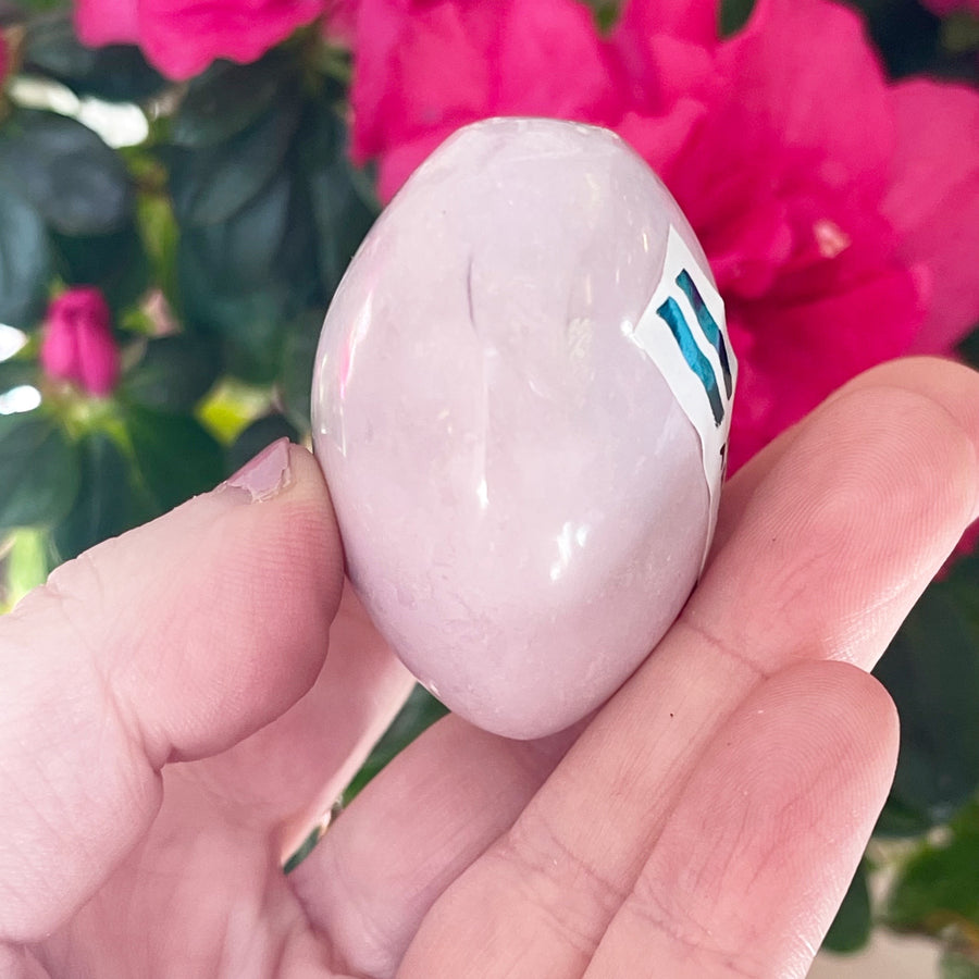 Rare Pink Phosphosiderite Crystal Heart