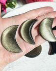 Gold Sheen Obsidian Moons