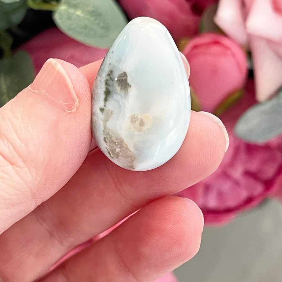 Natural Larimar Pendant Grade A