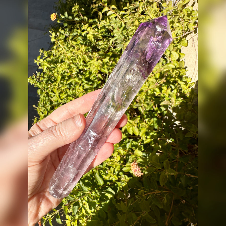 Amethyst Phantom Crystal Wand