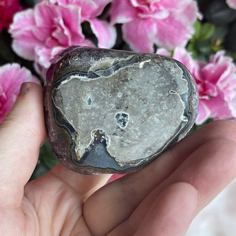 Amethyst Geode Partially Polished