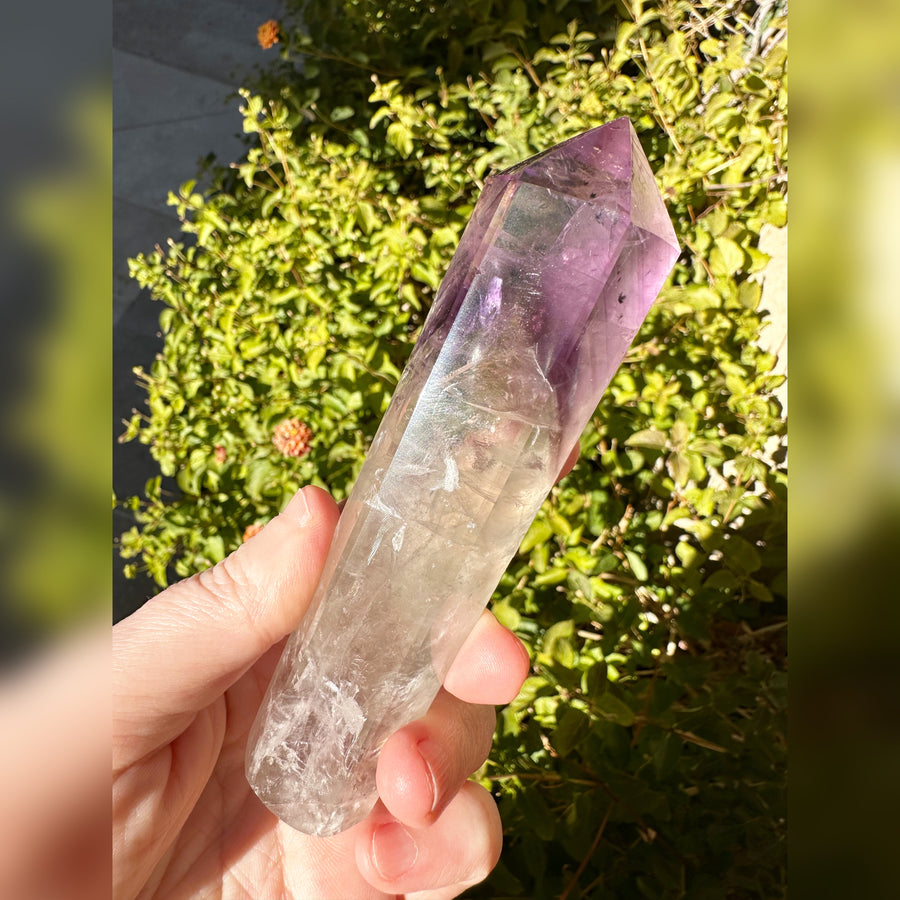 Amethyst Phantom Crystal Wand