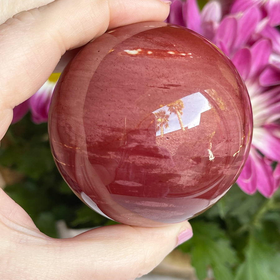 Mookaite Jasper Crystal Sphere