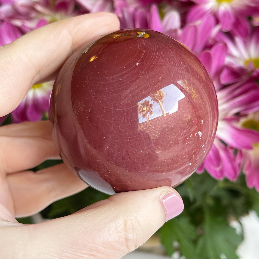 Mookaite Jasper Crystal Sphere