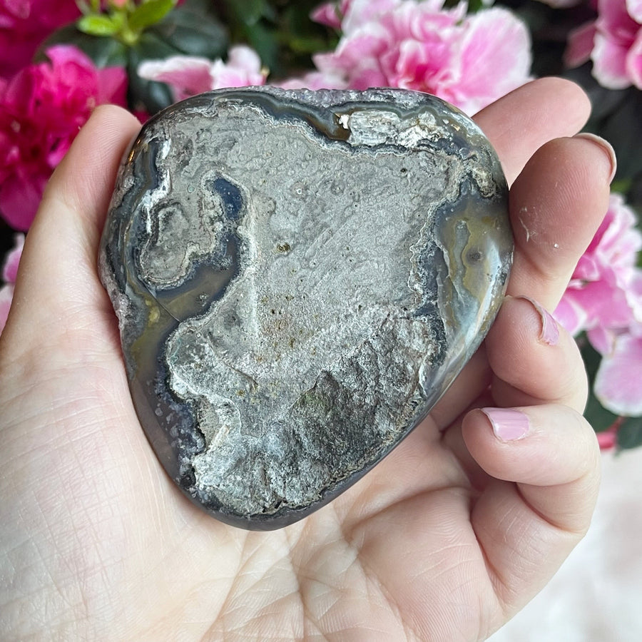 Amethyst Geode Partially Polished
