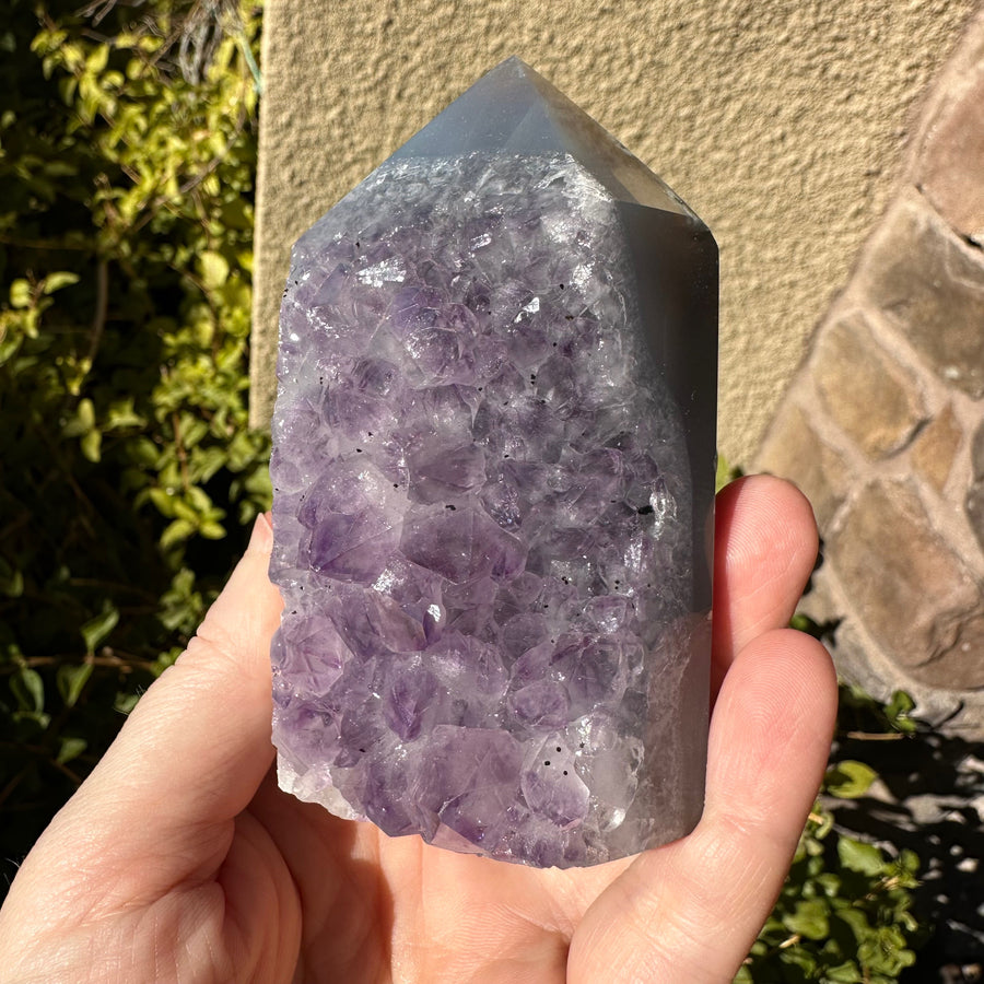 Amethyst Geode Tower
