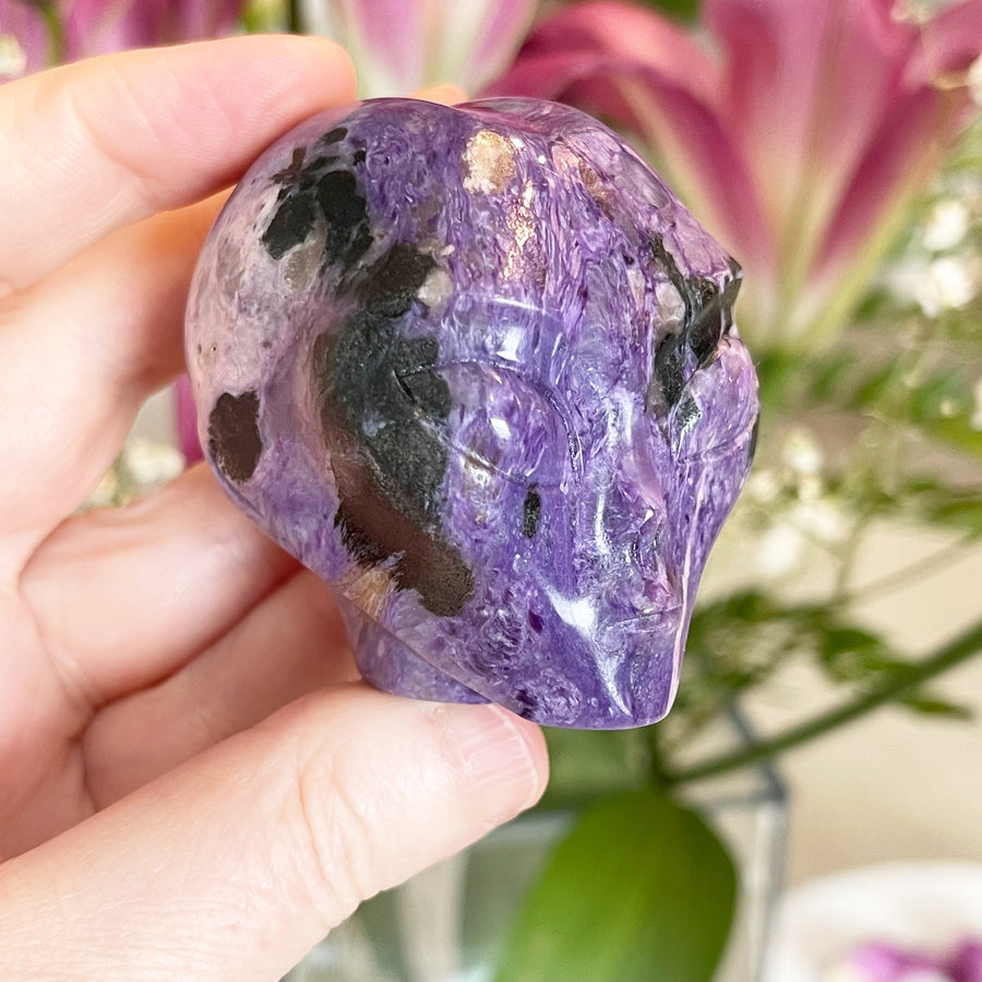 Charoite Starbeing Crystal Skull