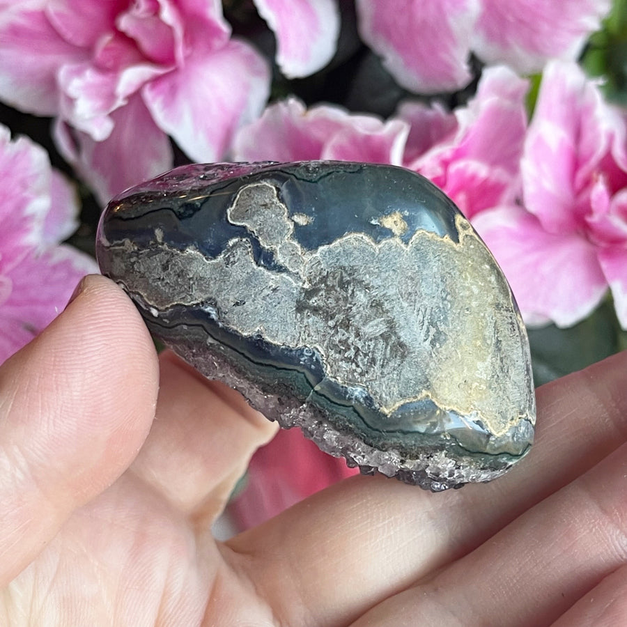 Amethyst Geode Partially Polished