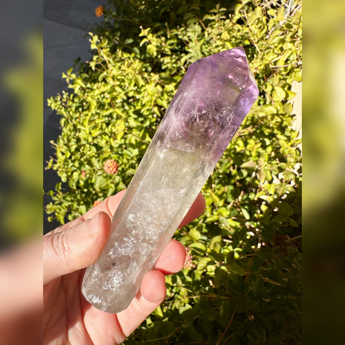 Amethyst Phantom Crystal Wand