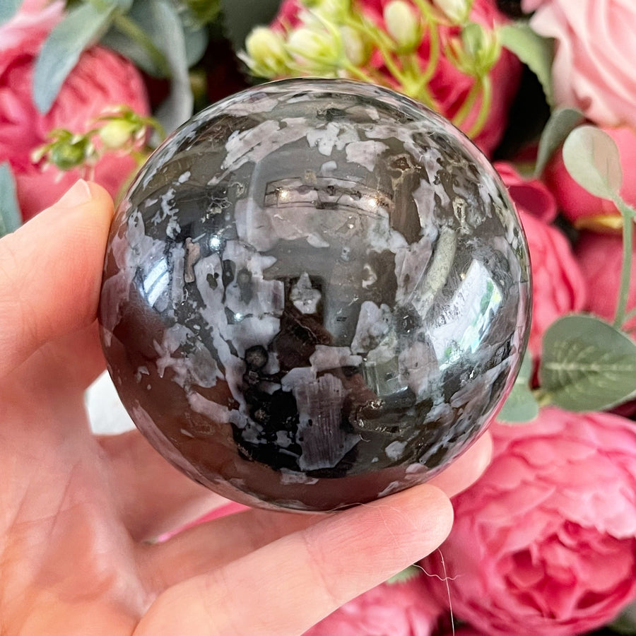 Gabbro Crystal Sphere