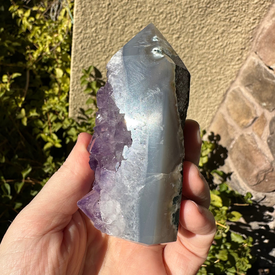 Amethyst Geode Tower