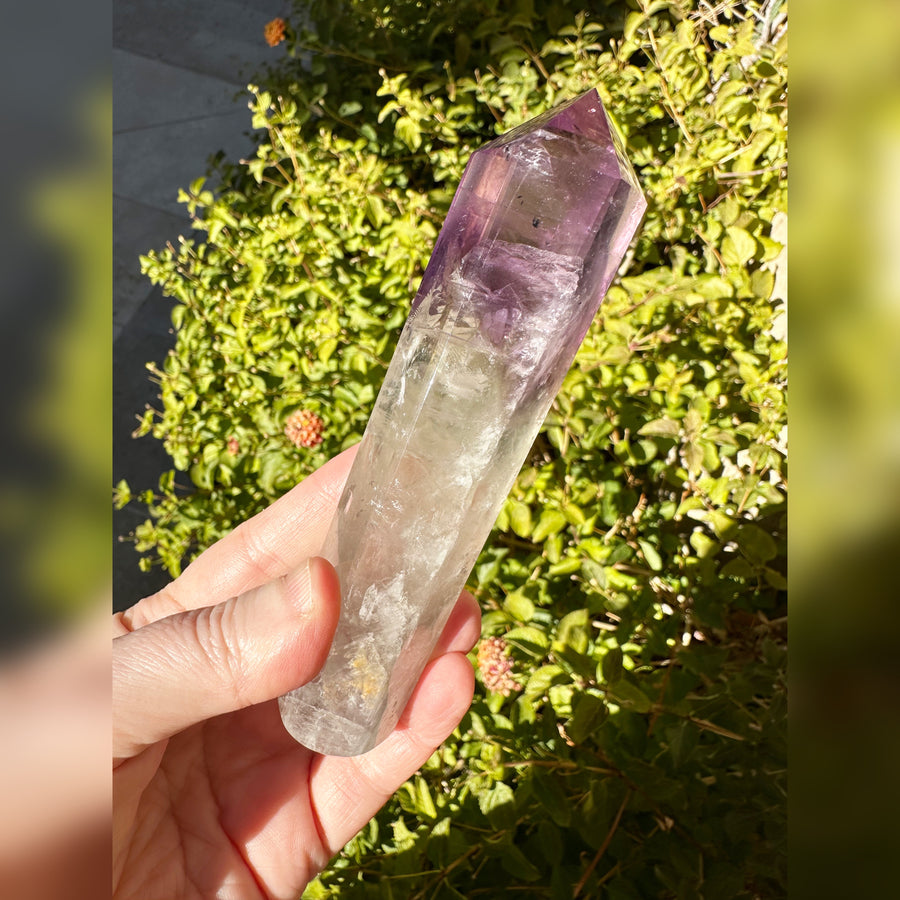 Amethyst Phantom Crystal Wand