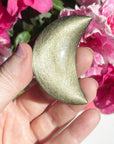 Gold Sheen Obsidian Moons