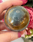 Rare Lemurian Aquatine Calcite Crystal Sphere
