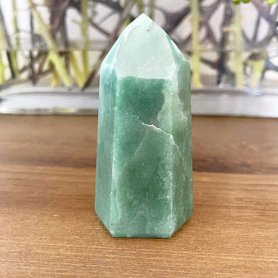 Green Aventurine Crystal Tower