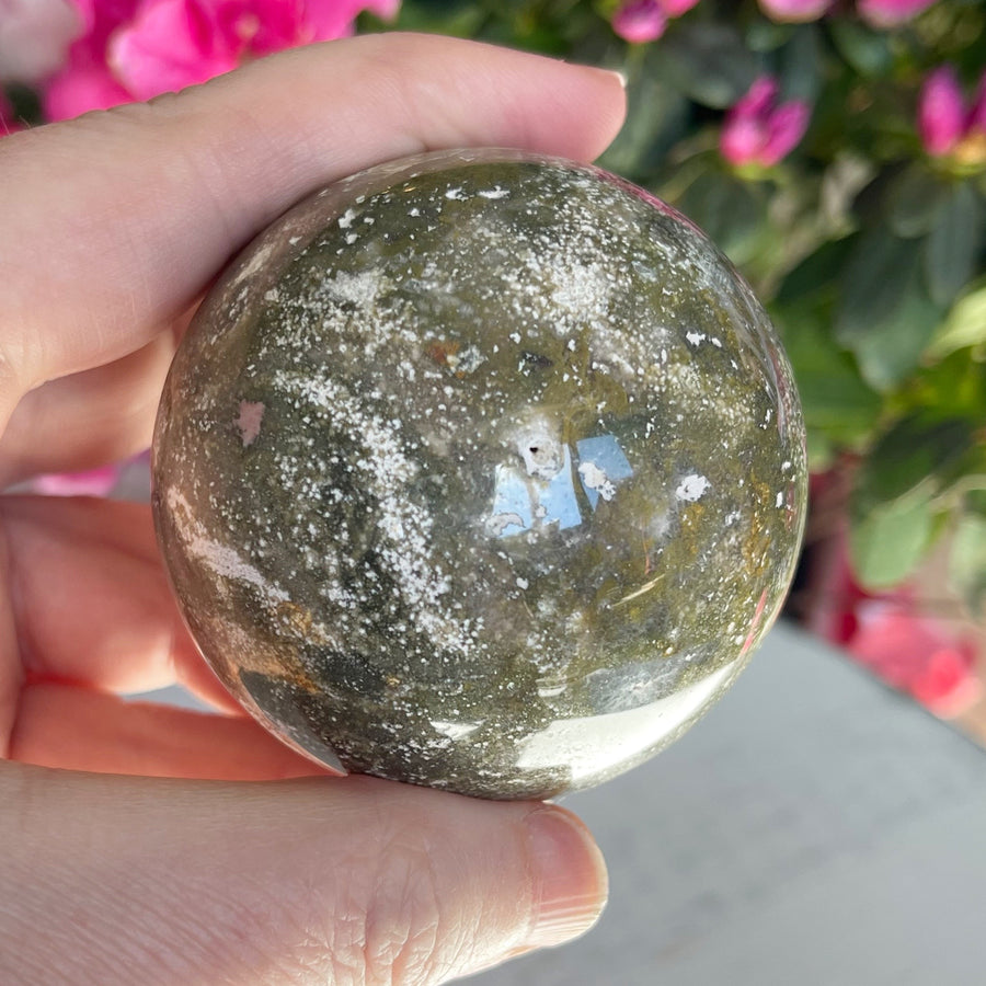 Jasper Crystal Sphere