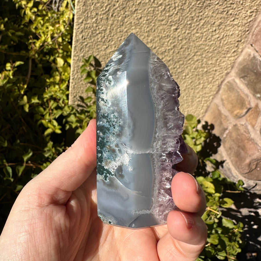 Amethyst Geode Tower