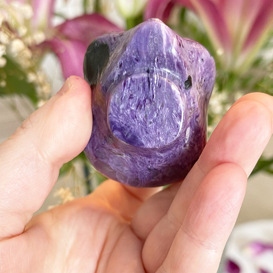 Charoite Starbeing Crystal Skull