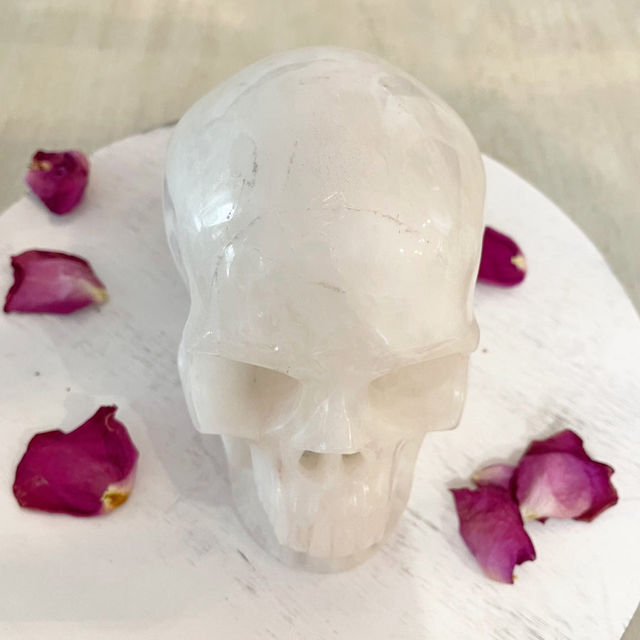 Huge Quartz Crystal Skull